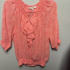 Dress up sheer shirt
