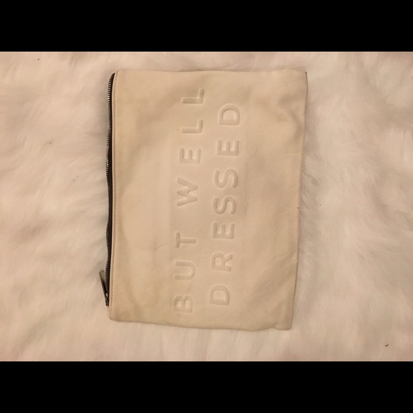 OffWhite "Stressed" "But Well Dressed" Zara clutch