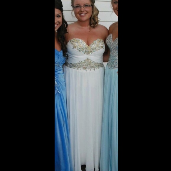 CUSTOM corset back, sherri hill, plus prom dress✨