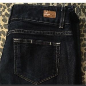Paige "Hidden Hills" cut jeans