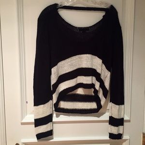 Nasty Gal (semi cropped in front) sweater!