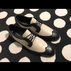Zara Black & Cream Oxfords