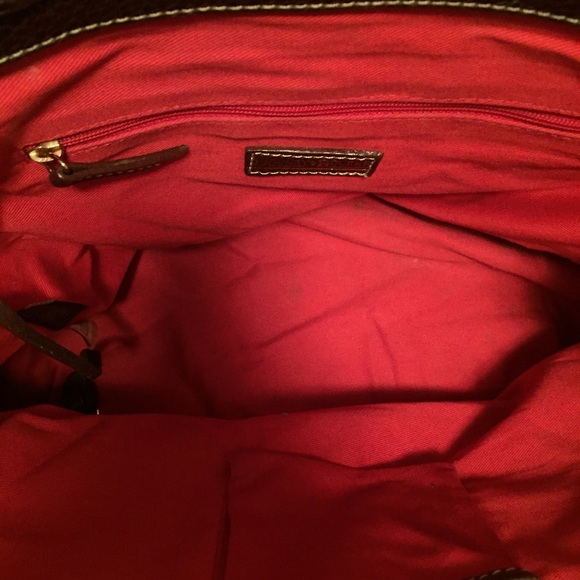 Dooney & Bourke brown leather bag - Picture 4 of 4