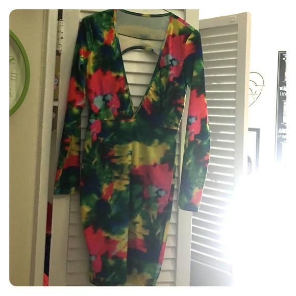 Multi-Colored Dress