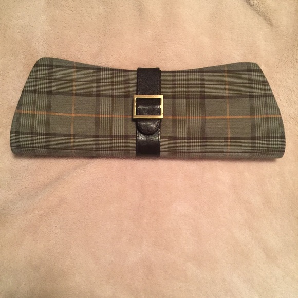 Plaid Clutch