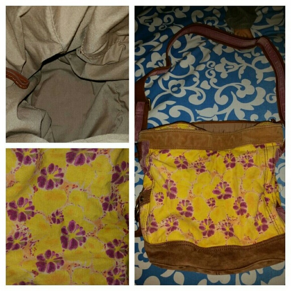 24 HR SALE*Faded Suede Lucky Bag*