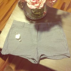 J. Crew Pinstripe Shorts size 8
