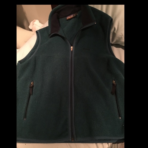 Rare Patagonia vest, blue/green