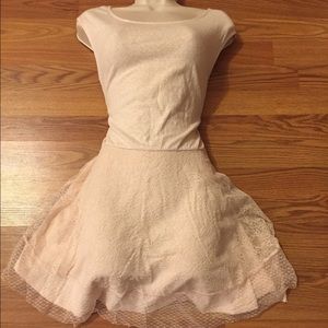 Light pink Victoria secret dress.