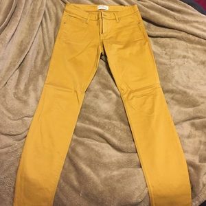 Colored Express skinny jeans- never worn