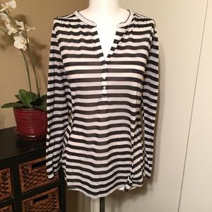 H&M Striped Blouse