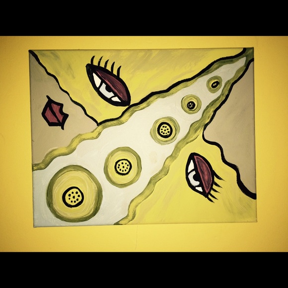 Abstract Acrylic Painting - Picture 1 of 1