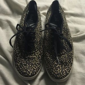 Cheetah print keds