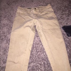 Mossimo khaki color skinny jeans