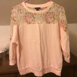 Forever 21 blush color top