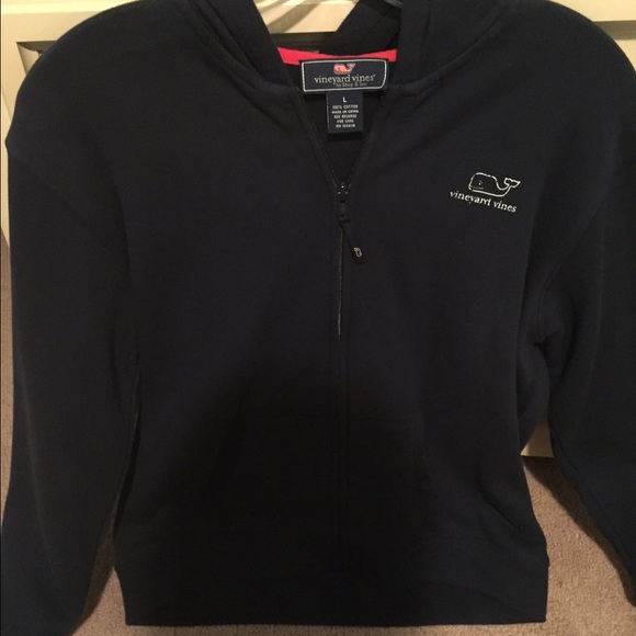 Boys vineyard vines zip up sweatshirt