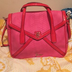 Pink Guess Crossbody/Handbag
