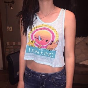 Lion King crop top