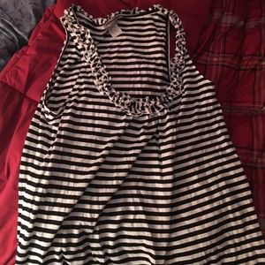 A nice stripe shirt for dressy nights