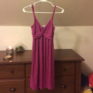 Delia's cami style, fuchsia dress.
