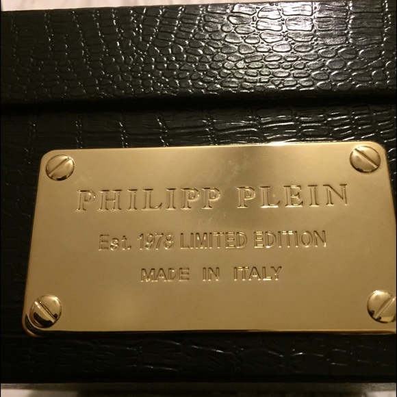 SOLD*****Philipp Plein Black "Pin up Pop" heels - Picture 2 of 4