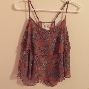 Spaghetti strap shirt