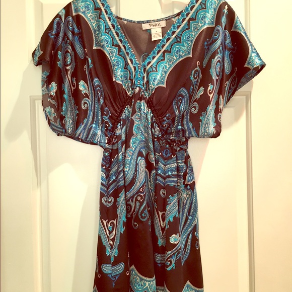 Paisley hippie blouse