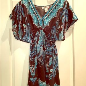 Paisley hippie blouse