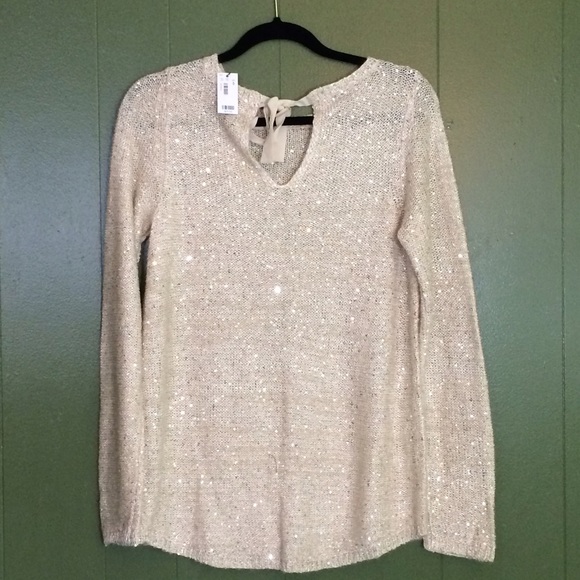 The limited sequined knitted sweater - Picture 2 of 3