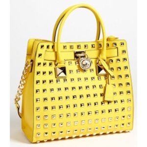 ✨Authentic Yellow studded Michael Kors.✨