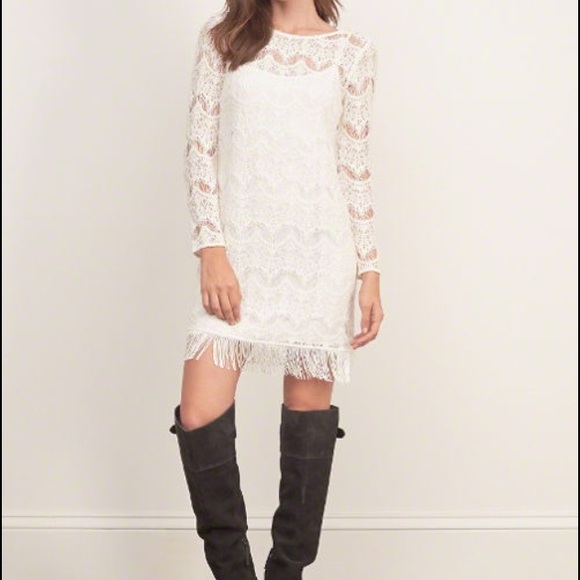 Abercrombie & Fitch Dresses & Skirts - Lace Fringe Dress