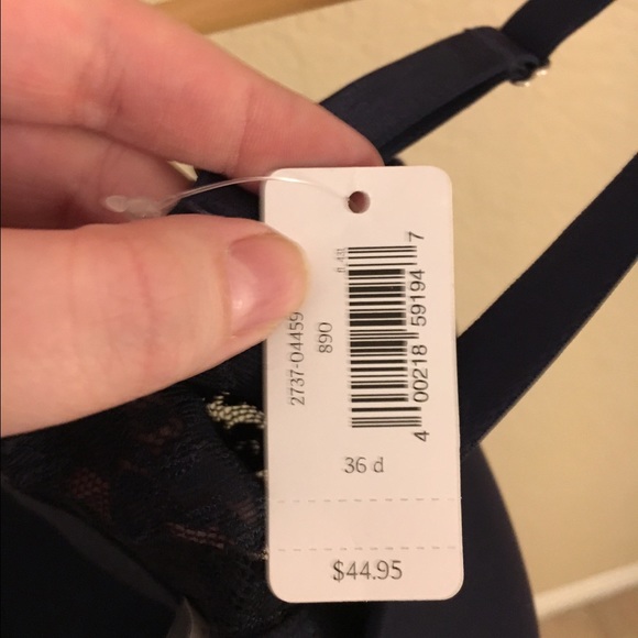 Navy aerie push up bra - Picture 3 of 4