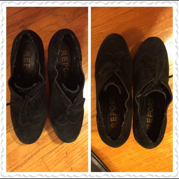 Report black heels