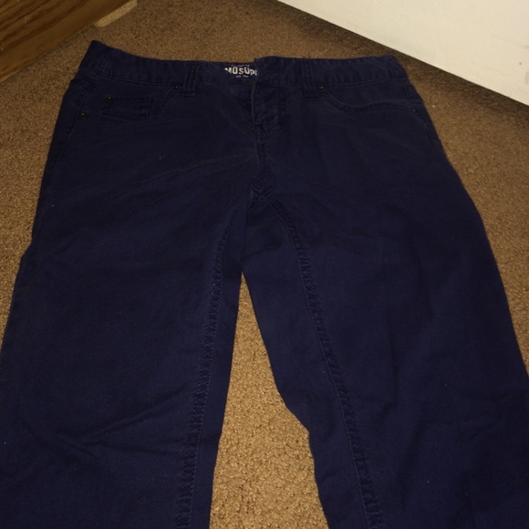 Navy blue pants