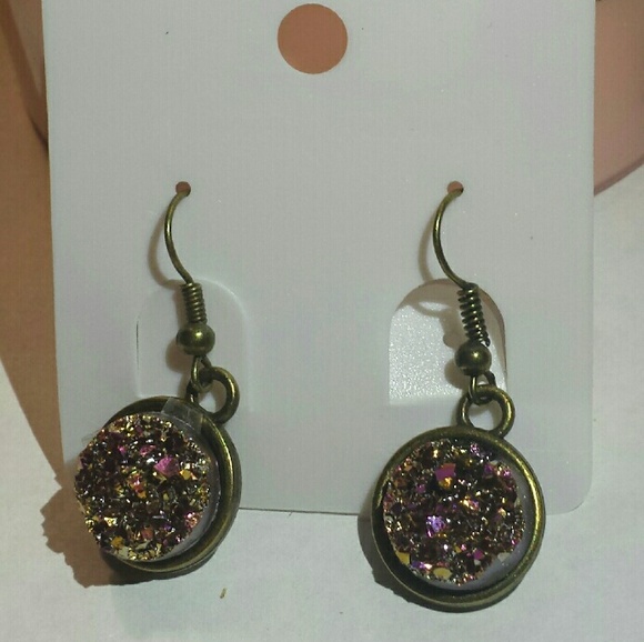 2for $10 druzy earrings