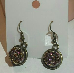 2for $10 druzy earrings