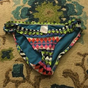Aztec design bikini bottoms