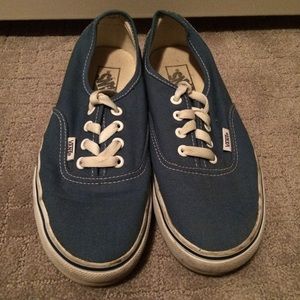Classic Vans Blue Lace Ups