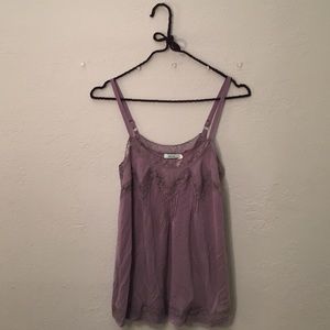 Purple Lace Tank