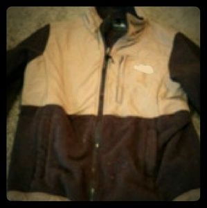 Brown denali north face