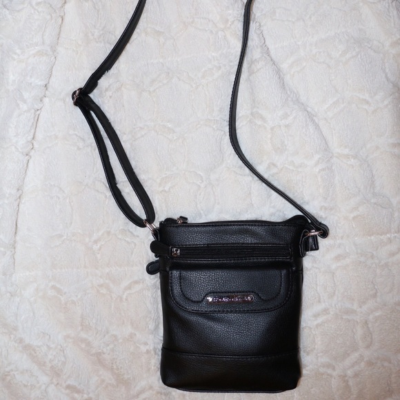 Black Leather Purse