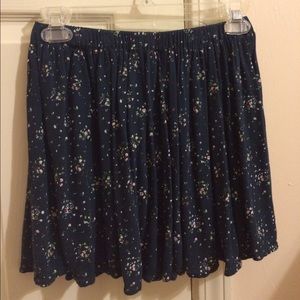 Pretty blue skirt!