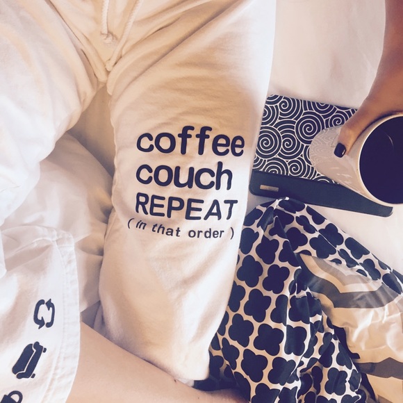 Coffee Couch Repeat Lounge Pants. - Picture 2 of 8
