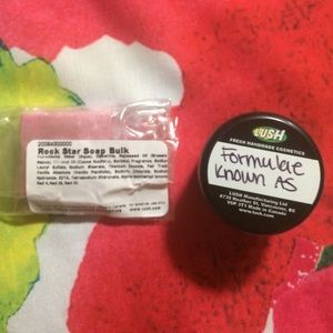 Lush Samples: Formulae Known As & Rockstar (READ)