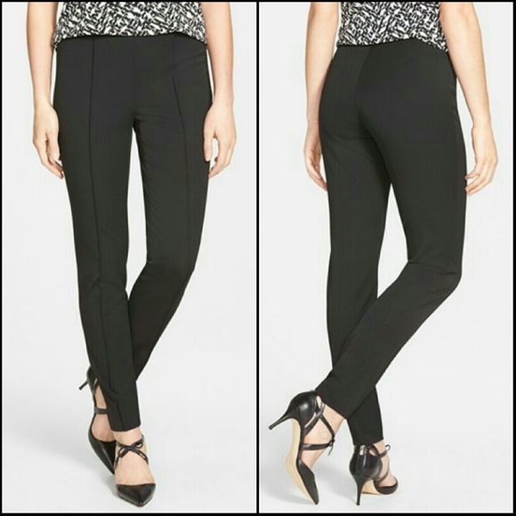 Vince Camuto Pants - Vince Camuto Mid-Rise Side Zip Skinny Pants