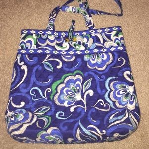 Vera Bradley blue pattern bag