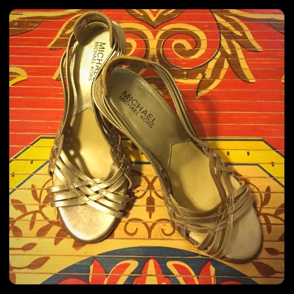 Michael Kors high heels shoes.