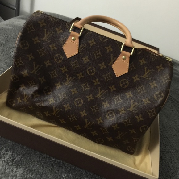 Louis Vuitton Monogram Speedy sz.35 - Picture 3 of 8