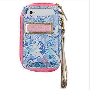 Lilly Pulitzer Sorority Print Carry All WRISTLET