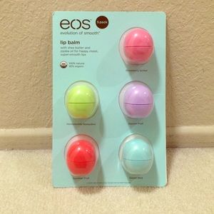 Pack of 5 EOS lip balm!!!